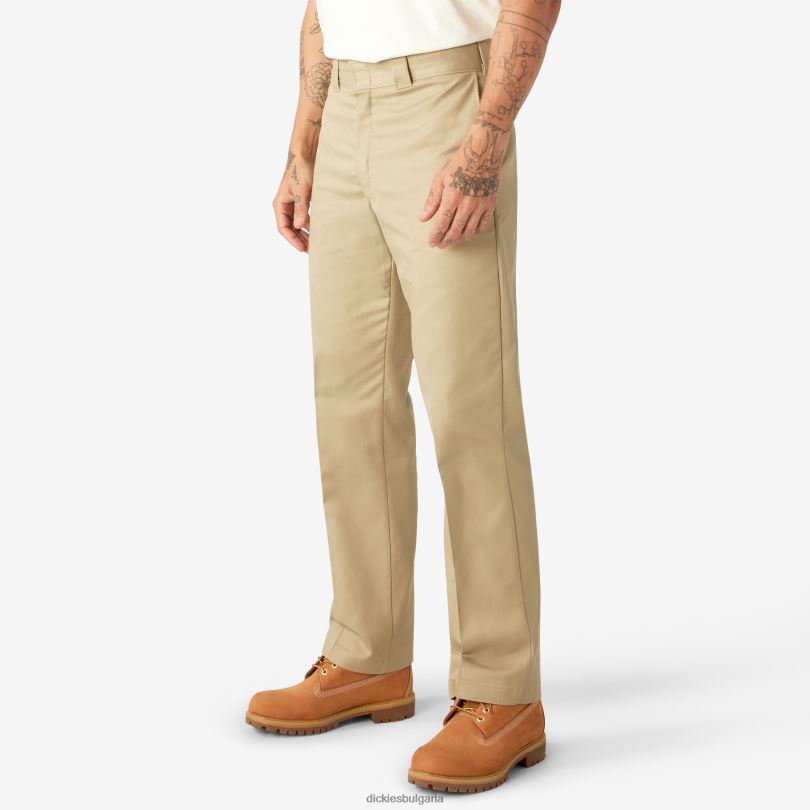 мъже Dickies 874 гъвкав работен панталон пустинен пясък (ds) работно облекло R2PH825