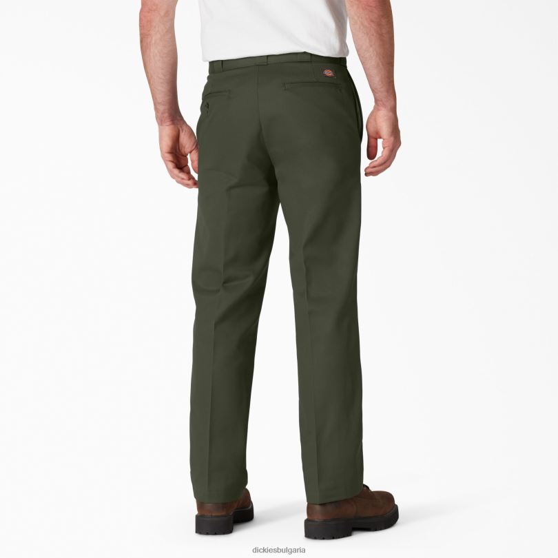 мъже Dickies оригинален работен панталон 874 маслинено зелено (og) работно облекло R2PH815