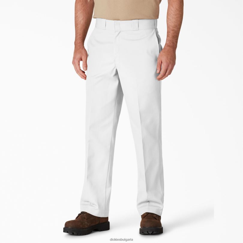 мъже Dickies оригинален работен панталон 874 бяло (wh) работно облекло R2PH819