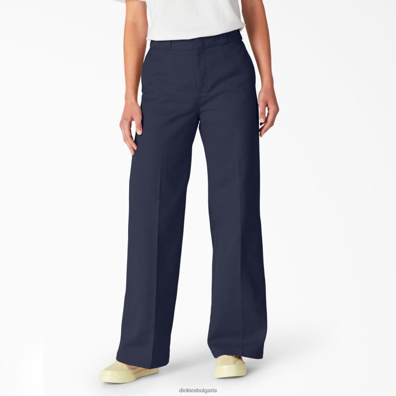 Жени Dickies работни панталони с широки крачоли редовен работно облекло R2PH81750