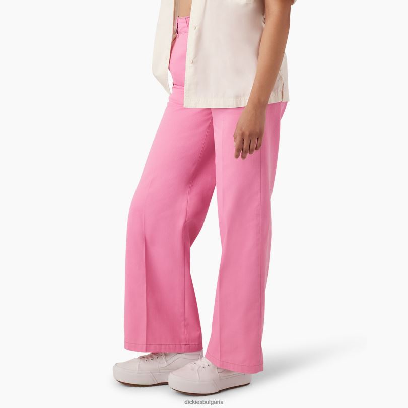 Жени Dickies работни панталони с широки крачоли редовен работно облекло R2PH81753