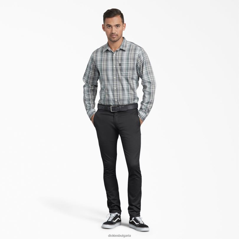 мъже Dickies тесни работни панталони черно (bk) работно облекло R2PH8147