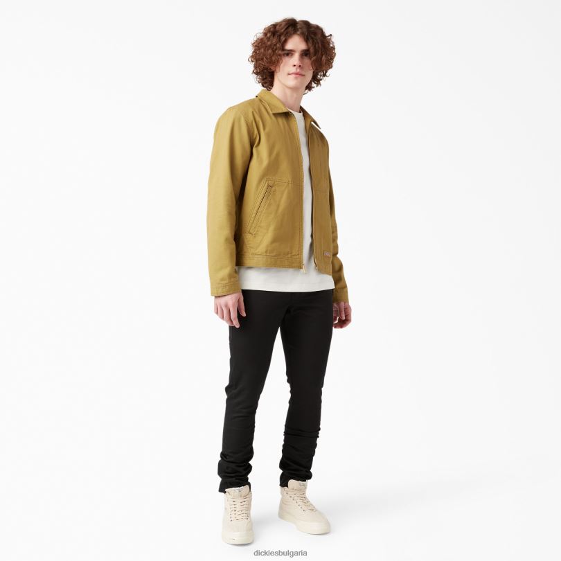 мъже Dickies тесни работни панталони черно (bk) работно облекло R2PH8147