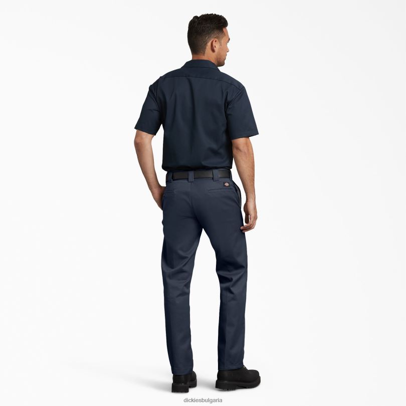 мъже Dickies прилепнали работни панталони тъмно синьо (dn) работно облекло R2PH8115