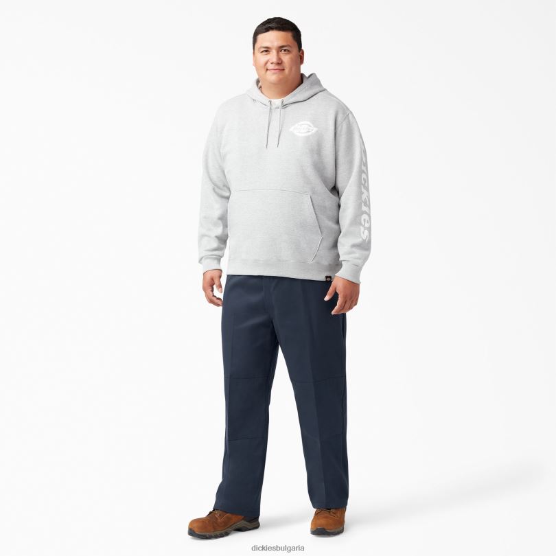 мъже Dickies гъвкав работен панталон с двойно коляно тъмно синьо (dn) работно облекло R2PH8134