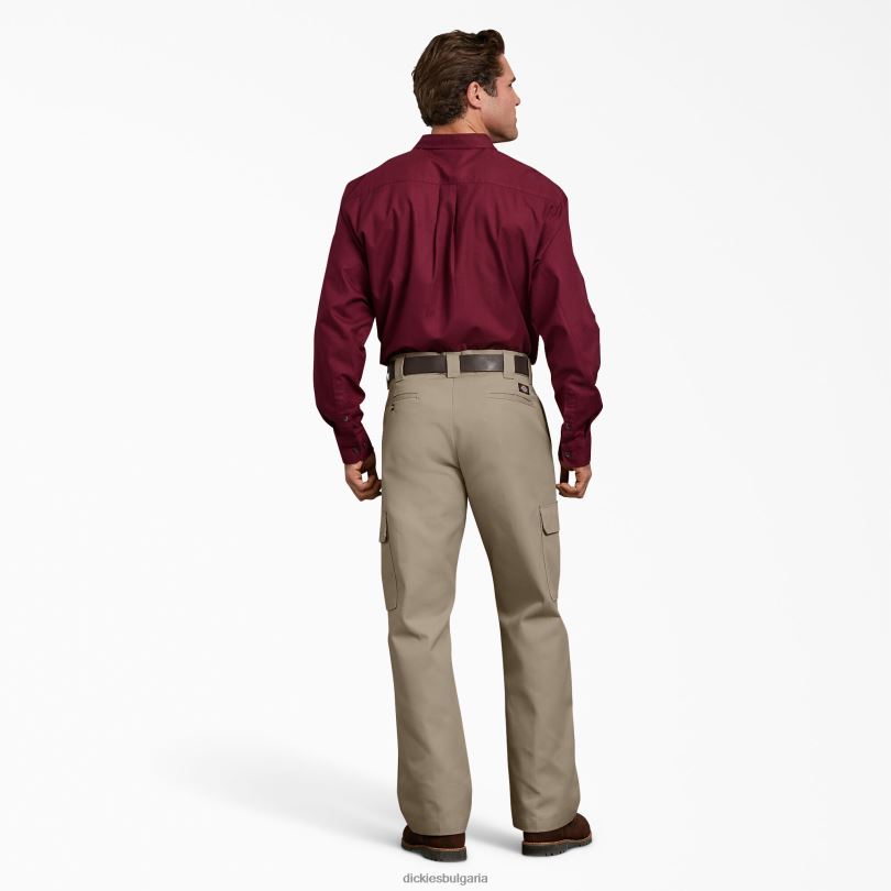 мъже Dickies спокоен работен панталон карго пустинен пясък (ds) работно облекло R2PH8128
