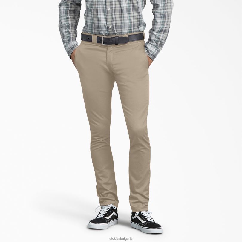 мъже Dickies тесни работни панталони пустинен пясък (ds) работно облекло R2PH8150