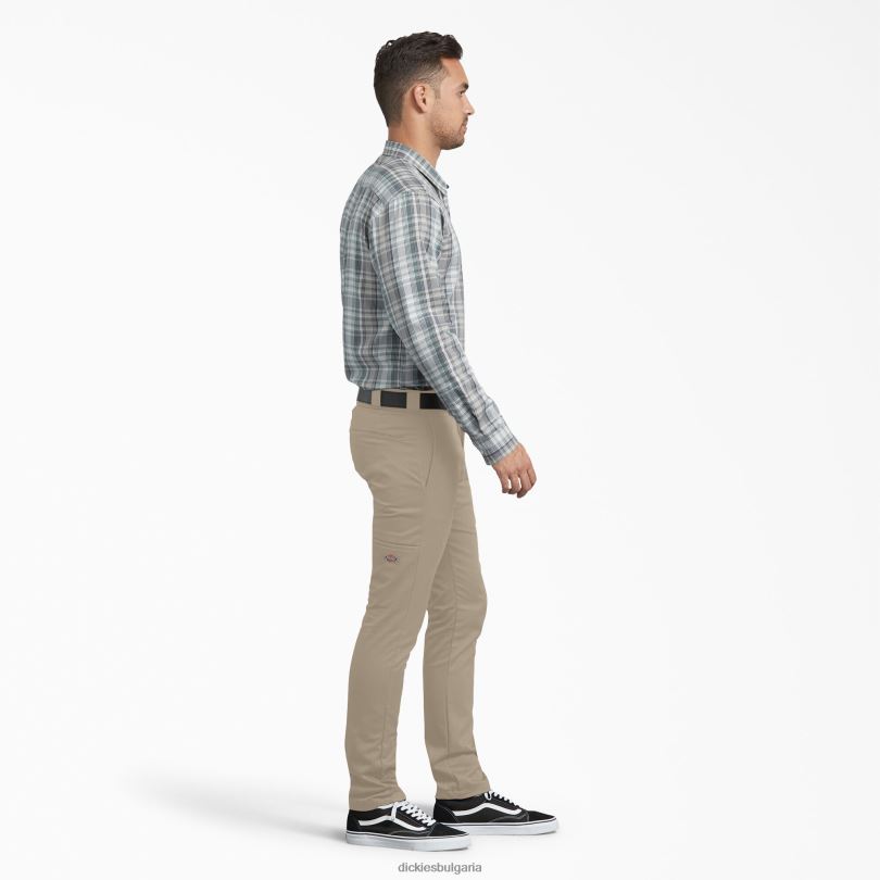 мъже Dickies тесни работни панталони пустинен пясък (ds) работно облекло R2PH8150