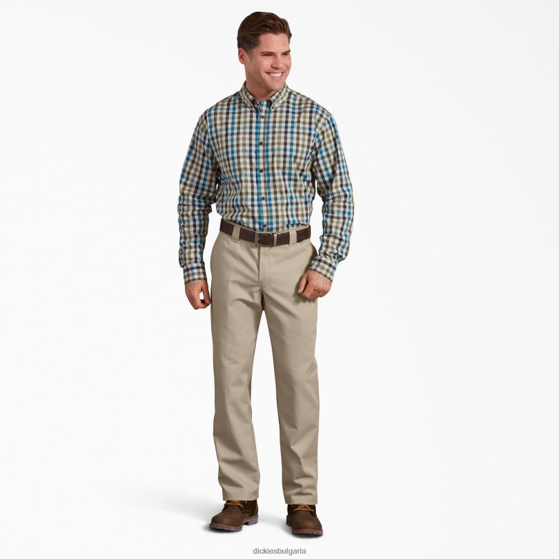 мъже Dickies стандартни панталони с активна талия пустинен пясък (ds) работно облекло R2PH8171