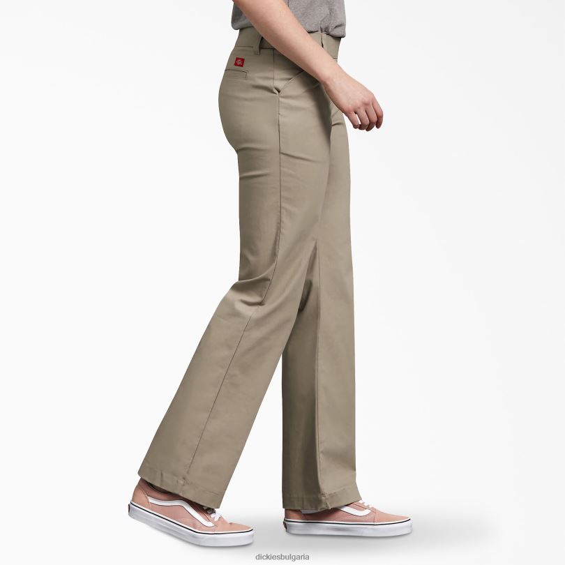 Жени Dickies спокойни панталони пустинен пясък (ds) работно облекло R2PH81747