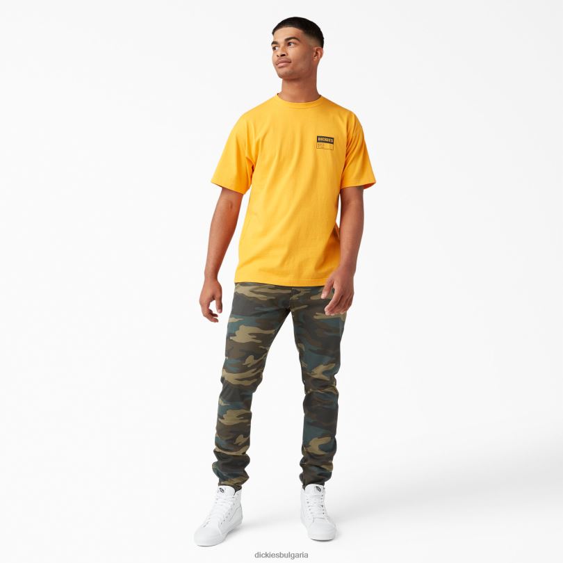 мъже Dickies тесни работни панталони ловец зелен камуфлаж (hrc) работно облекло R2PH8151