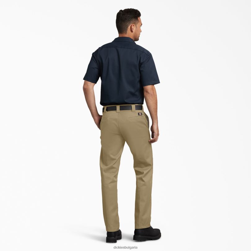 мъже Dickies прилепнали работни панталони каки (kh) работно облекло R2PH8116