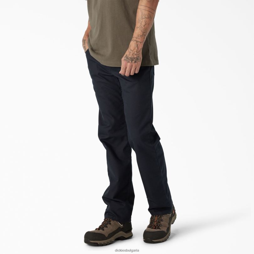 мъже Dickies патешки панталони с нормална кройка тъмно тъмно синьо (sdn) работно облекло R2PH8137
