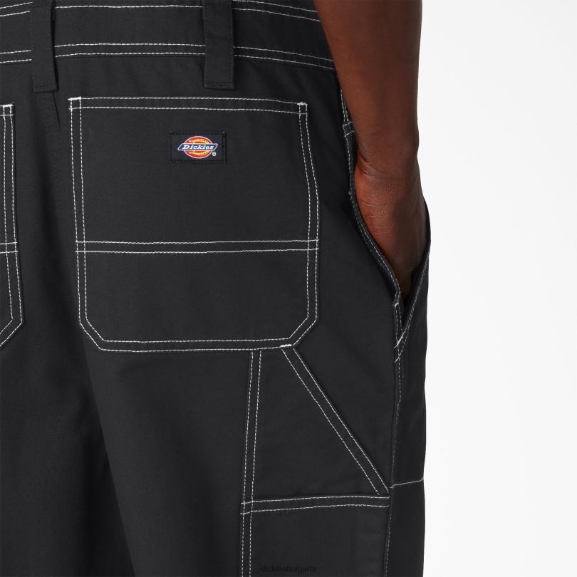 мъже Dickies преработен гащеризон с лигавник редовен работно облекло R2PH81513