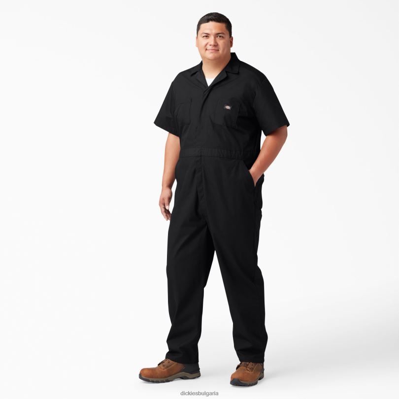 мъже Dickies гащеризон с къс ръкав къс работно облекло R2PH8323