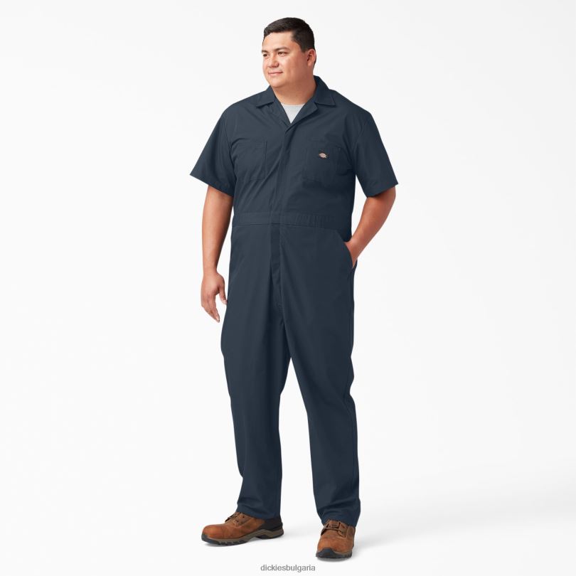мъже Dickies гащеризон с къс ръкав къс работно облекло R2PH8324