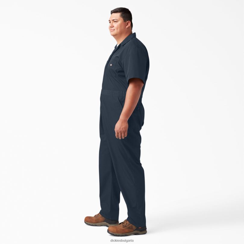 мъже Dickies гащеризон с къс ръкав къс работно облекло R2PH8324