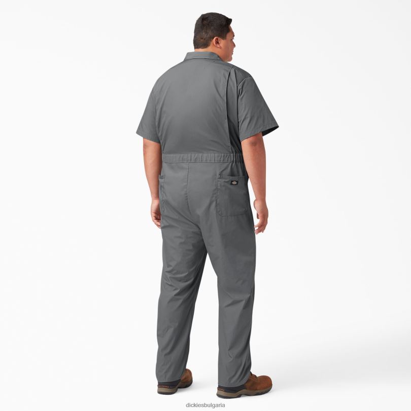 мъже Dickies гащеризон с къс ръкав къс работно облекло R2PH8325