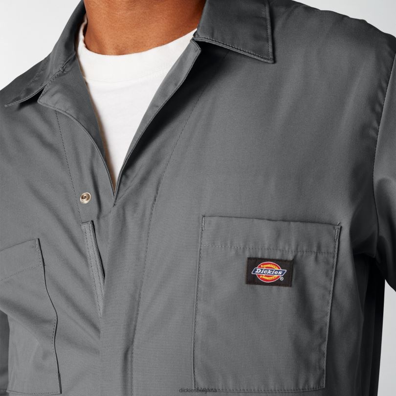 мъже Dickies гащеризон с къс ръкав къс работно облекло R2PH8325