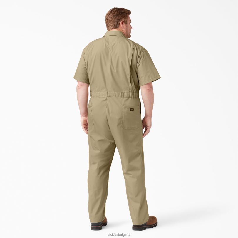 мъже Dickies гащеризон с къс ръкав къс работно облекло R2PH8326