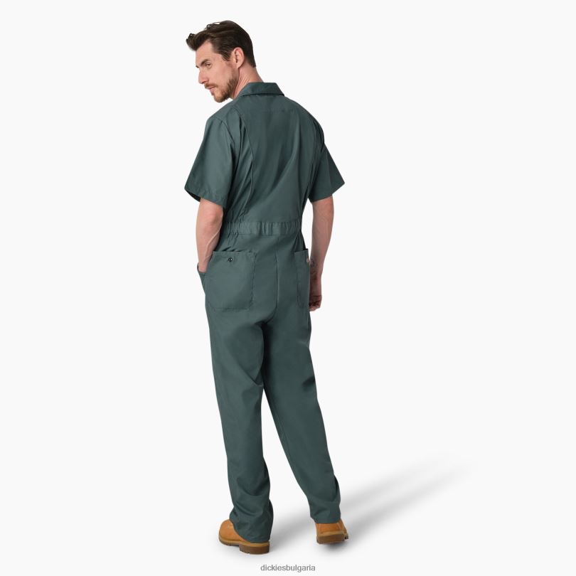 мъже Dickies гащеризон с къс ръкав къс работно облекло R2PH8327