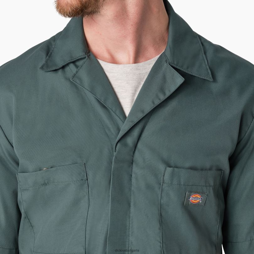 мъже Dickies гащеризон с къс ръкав къс работно облекло R2PH8327