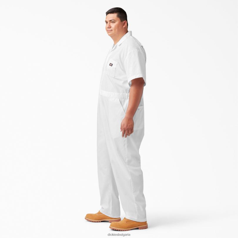 унисекс Dickies гащеризон с къс ръкав къс работно облекло R2PH8328