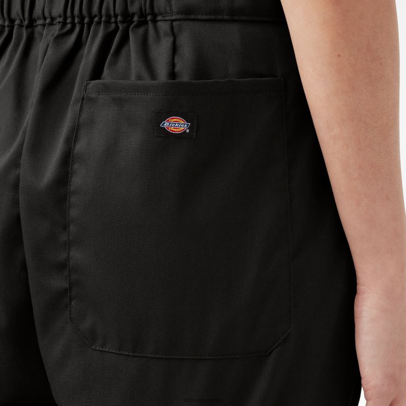 Жени Dickies охлаждащ гащеризон с къс ръкав черно (bk) работно облекло R2PH81544