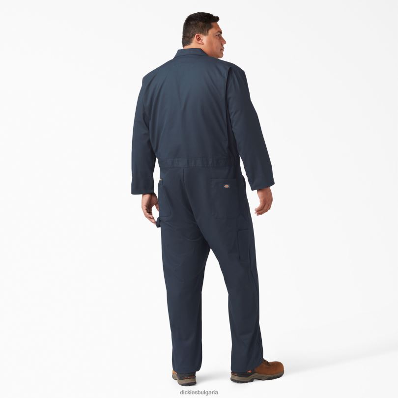 мъже Dickies луксозен комбинезон с дълъг ръкав тъмно синьо (dn) работно облекло R2PH81235