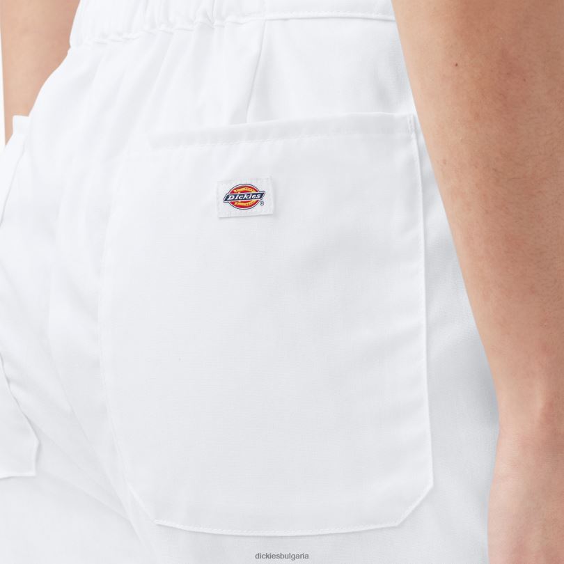 Жени Dickies охлаждащ гащеризон с къс ръкав бяло (wh) работно облекло R2PH81548