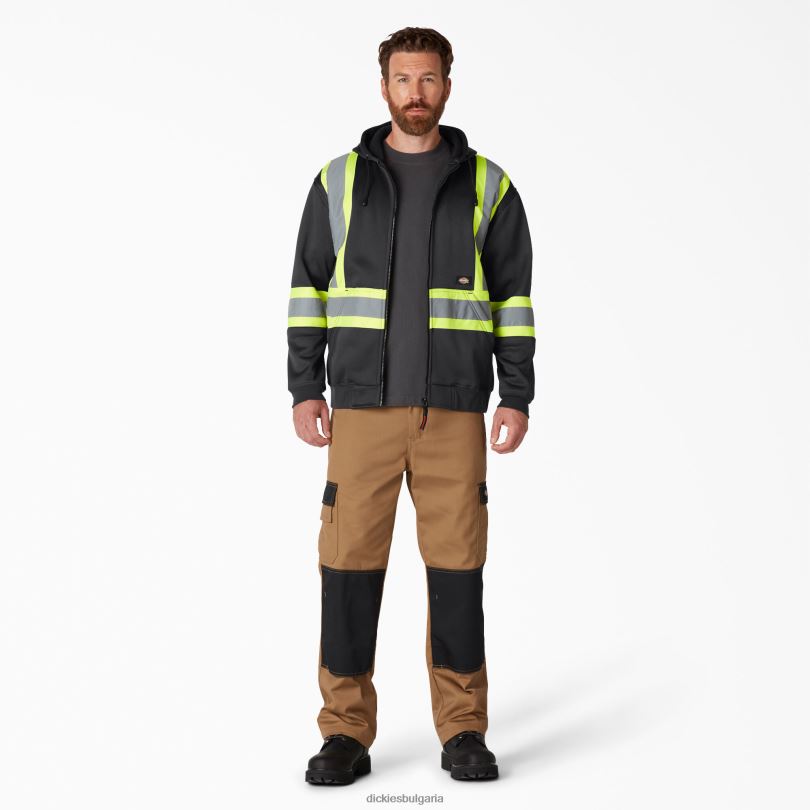 унисекс Dickies здравей vis предпазна качулка черно (bk) работно облекло R2PH81460