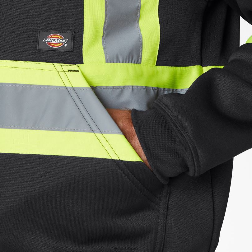 унисекс Dickies здравей vis предпазна качулка черно (bk) работно облекло R2PH81460