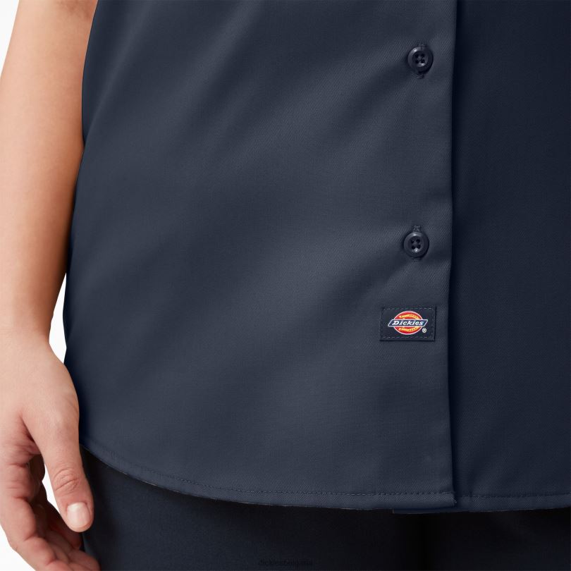 Жени Dickies плюс 574 оригинална работна риза тъмен флот (asn) работно облекло R2PH81536
