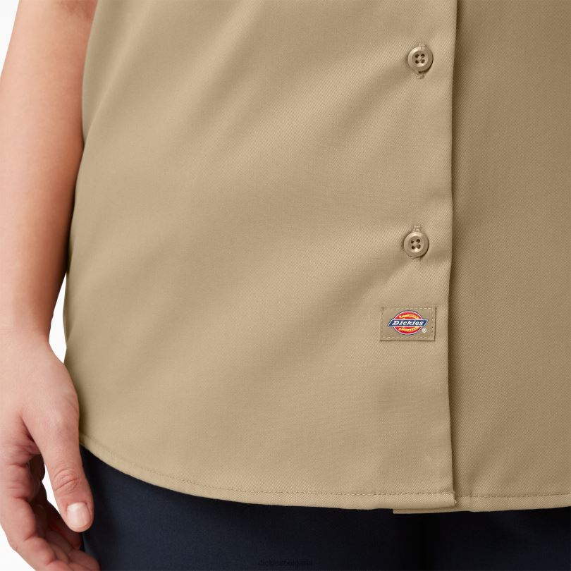 Жени Dickies плюс 574 оригинална работна риза военно каки (ksh) работно облекло R2PH81538