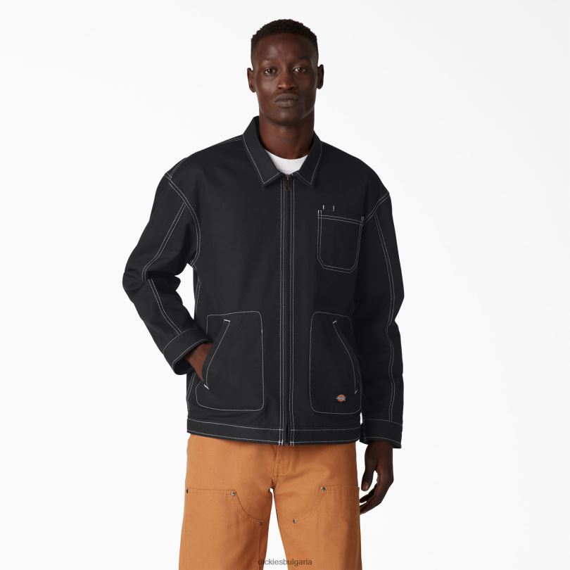 мъже Dickies преработено яке Айзенхауер редовен работно облекло R2PH81201