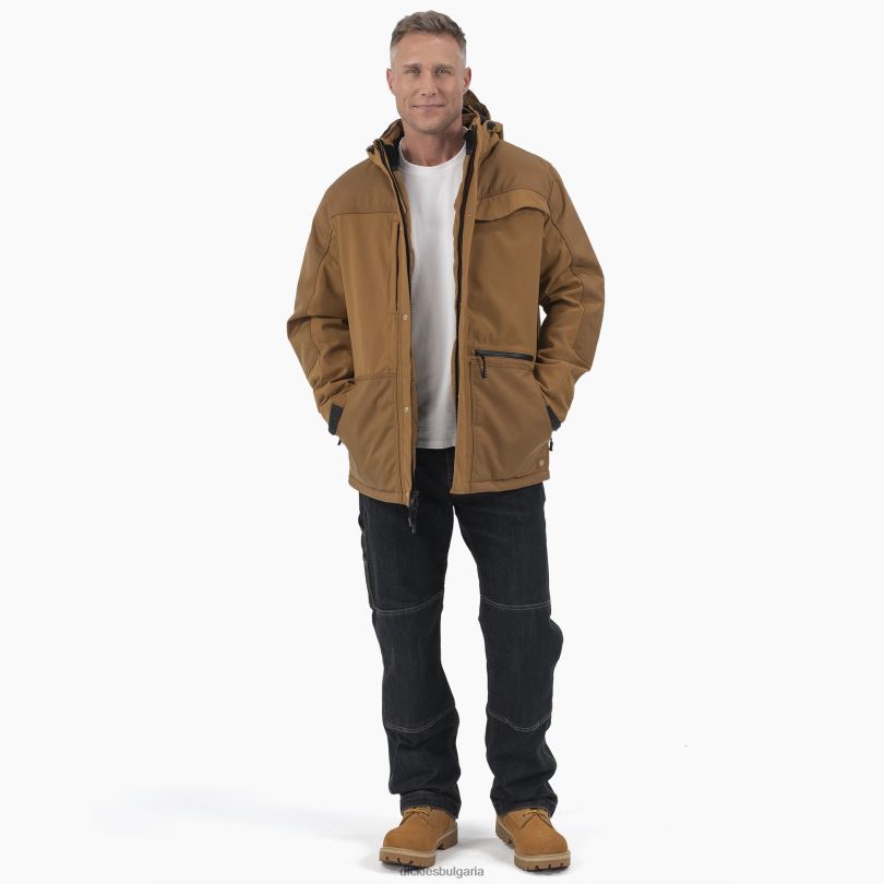 мъже Dickies изолирано работно облекло за изпълнение кафява патица (bd) работно облекло R2PH81195