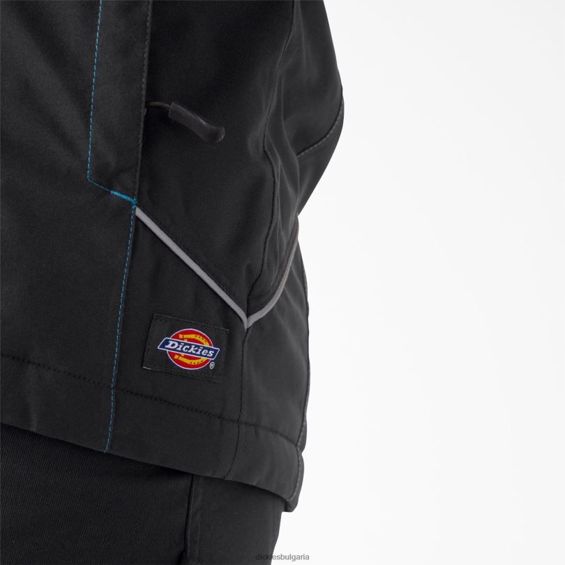 Жени Dickies работно облекло с водоустойчиво изолирано яке черно (bk) работно облекло R2PH82375