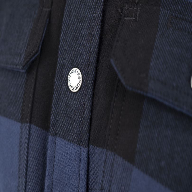 Жени Dickies фланелена риза duratech renegade мастилено синьо биволско каре (a1c) работно облекло R2PH81998