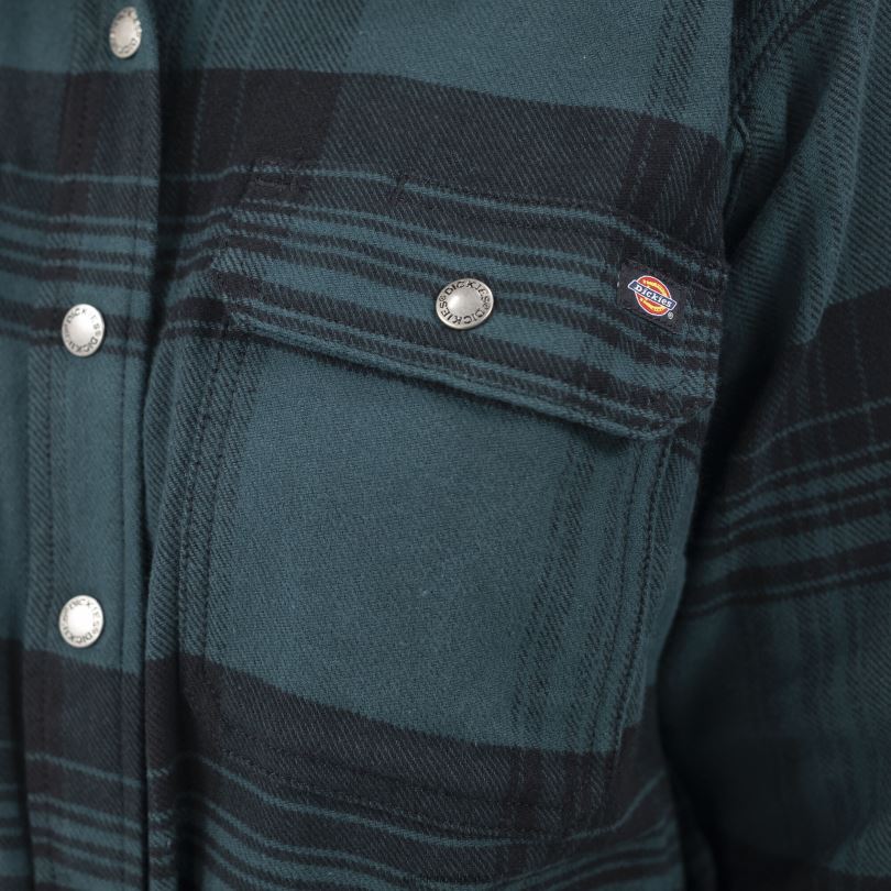 Жени Dickies фланелена риза duratech renegade горско/черно каре (b1g) работно облекло R2PH81999