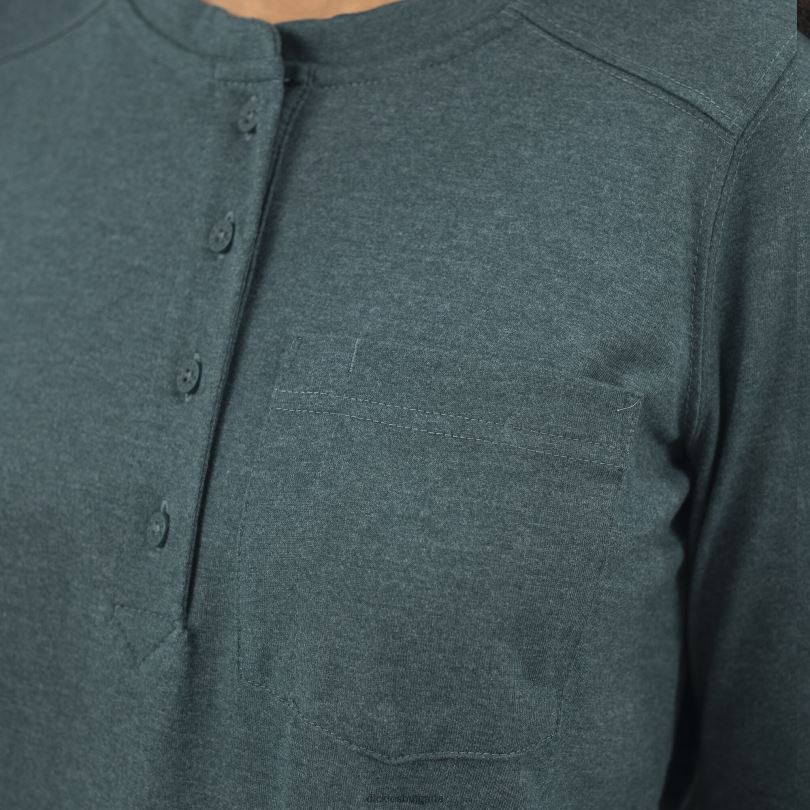 Жени Dickies Хенли в тежка категория горски пирен (f1h) работно облекло R2PH82197