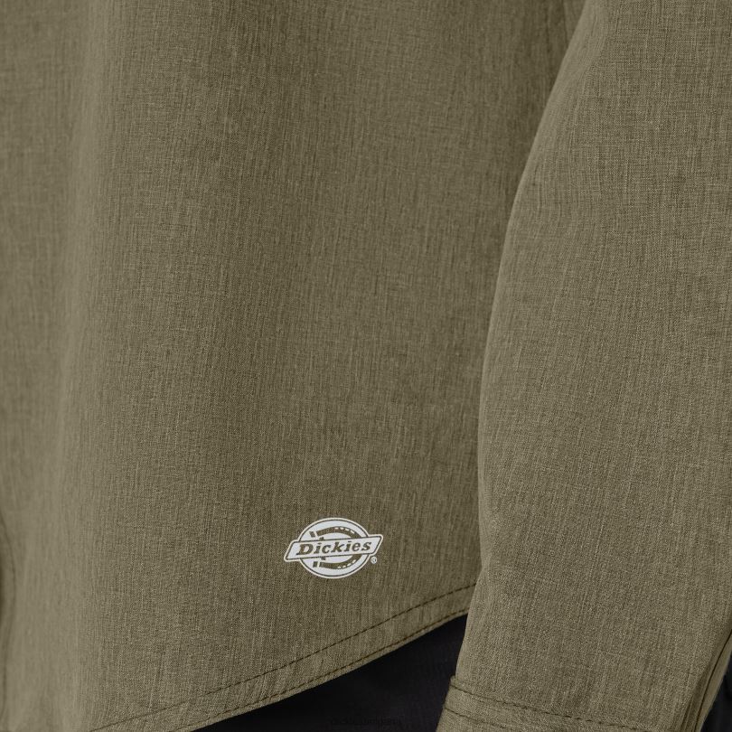 Жени Dickies охлаждаща работна риза военен зелен хедър (mld) работно облекло R2PH81677