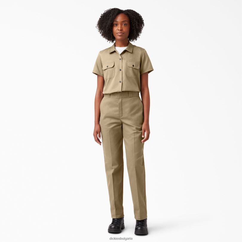 Жени Dickies 574 оригинална работна риза военно каки (ksh) работно облекло R2PH81533