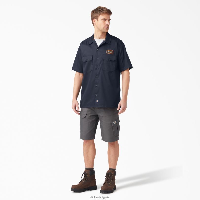 мъже Dickies traeger ultimate grilling риза тъмно синьо (dn) работно облекло R2PH8793